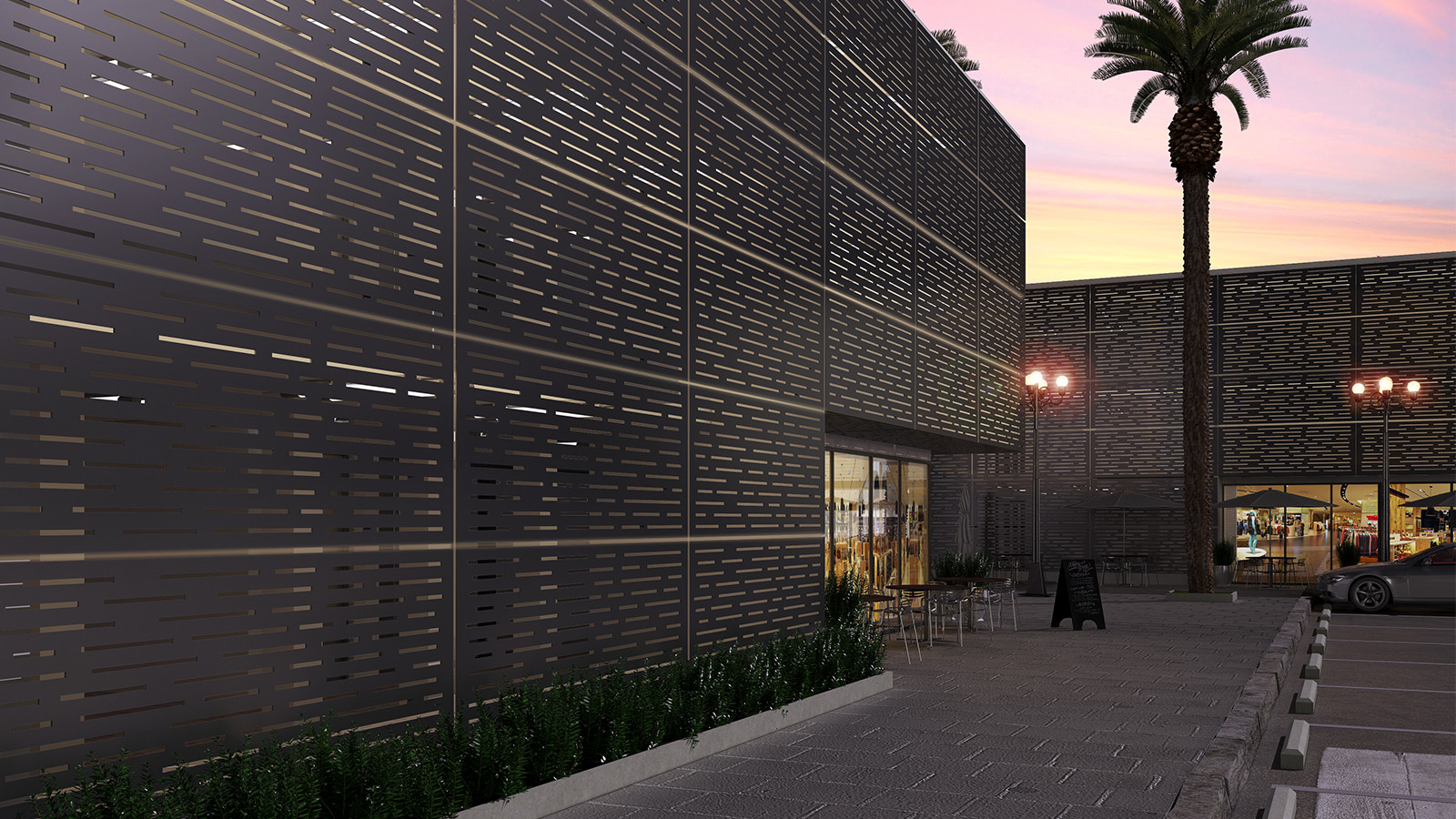 laser cut exterior panels