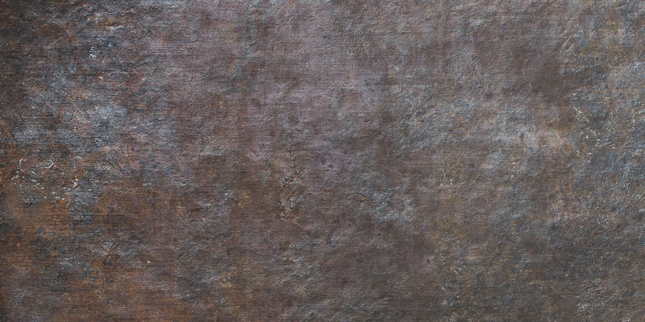 patina metal finish tile