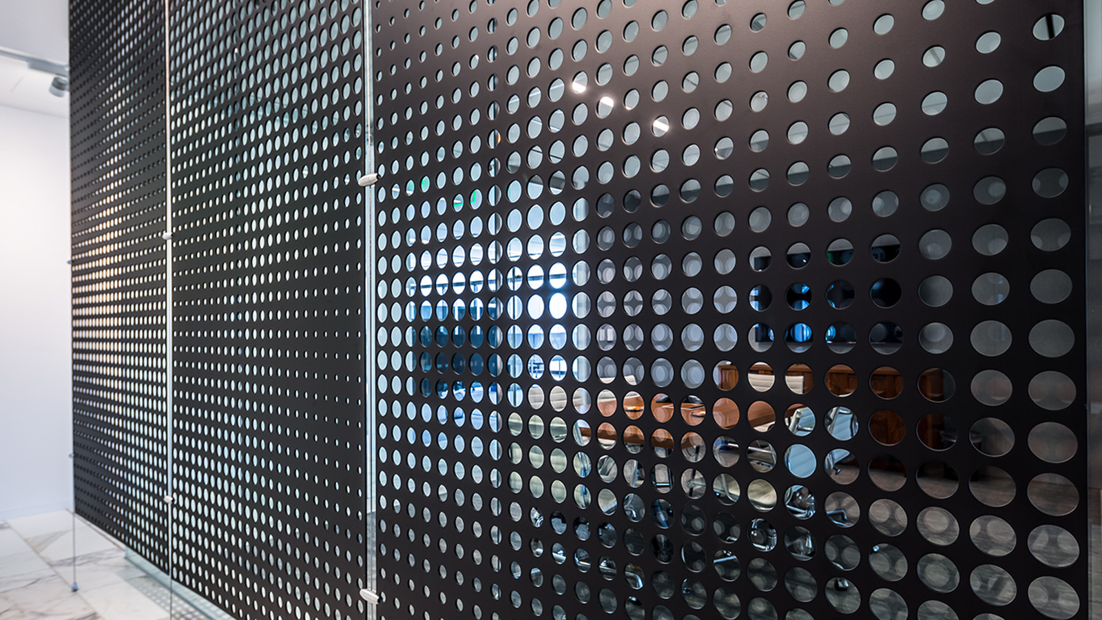 Material Showcase - Perforated Metals - Moz Designs | Decorative Metal