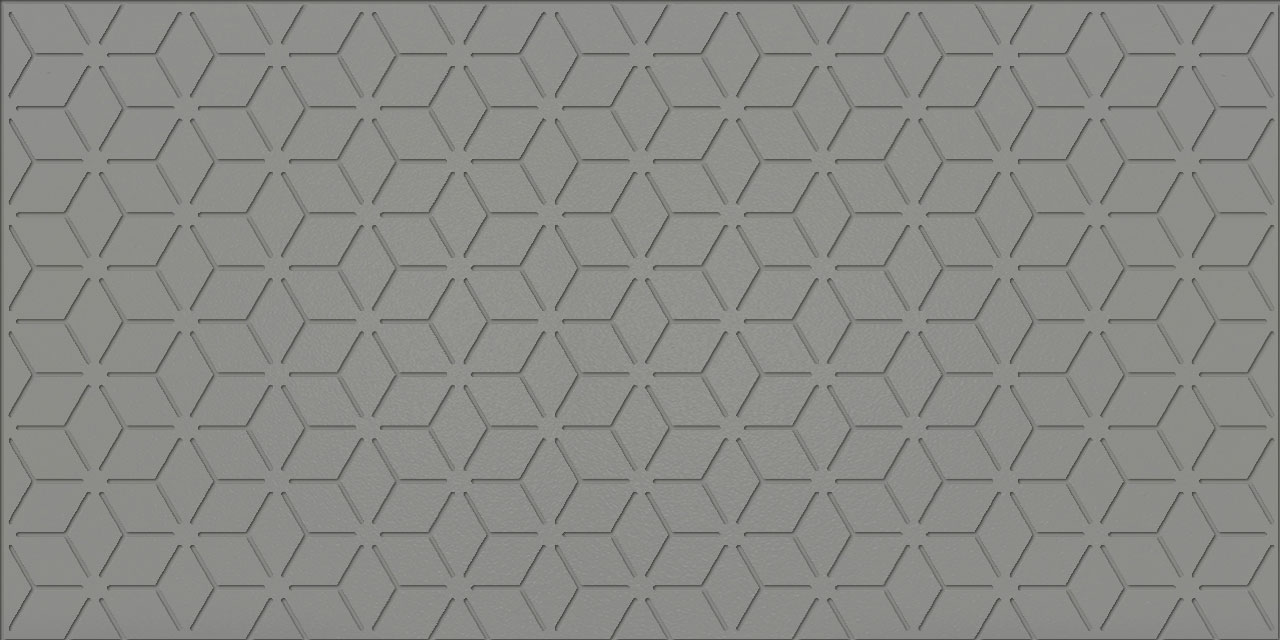 Etched Menacing Maze Pattern