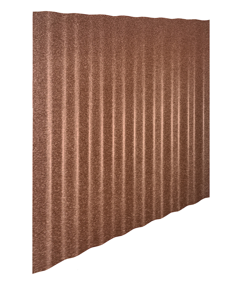 Corrugated Rusted Copper Powder - Moz Designs